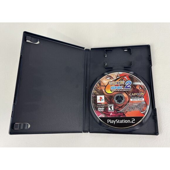 Capcom Vs. SNK PS2 PlayStation 2 Video Game No Manual Tested Works - Picture 7 of 12